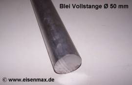 050 Bleiprofil Vollstange rund  50 - 100 mm - Bild vergrern 
