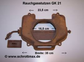 031 Rauchgasstutzen GK21 gebraucht - Bild vergr��ern 