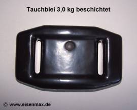 034 Tauchblei 3,0 kg beschichtet - Bild vergrern 