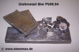 006 Blei Pb99,94 Gie�blei als ca. 5 kg Barren - Bild vergr��ern 