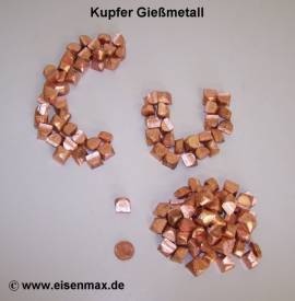 001 Kupfer Gie�metall mit hohem Reinheitsgrad - Bild vergr��ern 