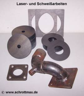 020 Stahlscheibe � 140/60-4 mm S235 - Bild vergr��ern 