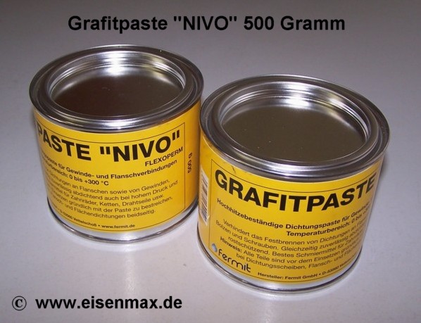 Fermit Grafitpaste NIVO- Flexoperm 500g Dose 13001
