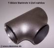 T-Stück schwarz nahtlos