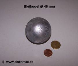 480 Bleikugel � 48 mm  - Bild vergr��ern 