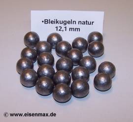 121 Bleikugeln � 12,1 mm - Bild vergr��ern 