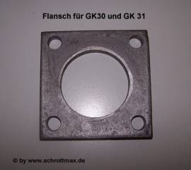 042 Flansch f�r GK31 und GK30 - Bild vergr��ern 