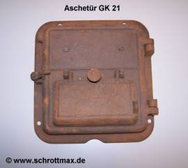 020 Aschet�r mit Rahmen Gu�kessel GK21 gebraucht - Bild vergr��ern 