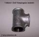 023 T-St�ck egal 1 Zoll Temperguss verzinkt